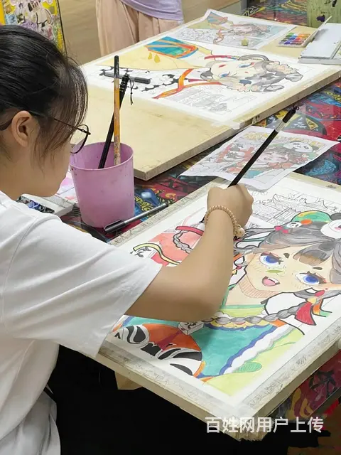 （玖玖）经营中多年老店美术,书法,英语培训学校转让 - 图片 2