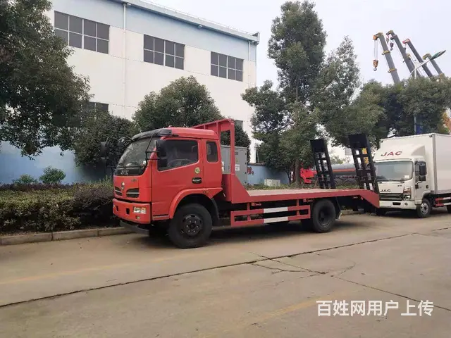 解放平板拖车 东风平板拖车 蓝牌平板拖车厂家直销 - 图片 4