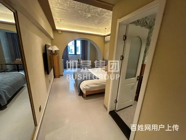 城东中骏世界城 奶油ins精修  独立卫浴 独门独户 - 图片 1