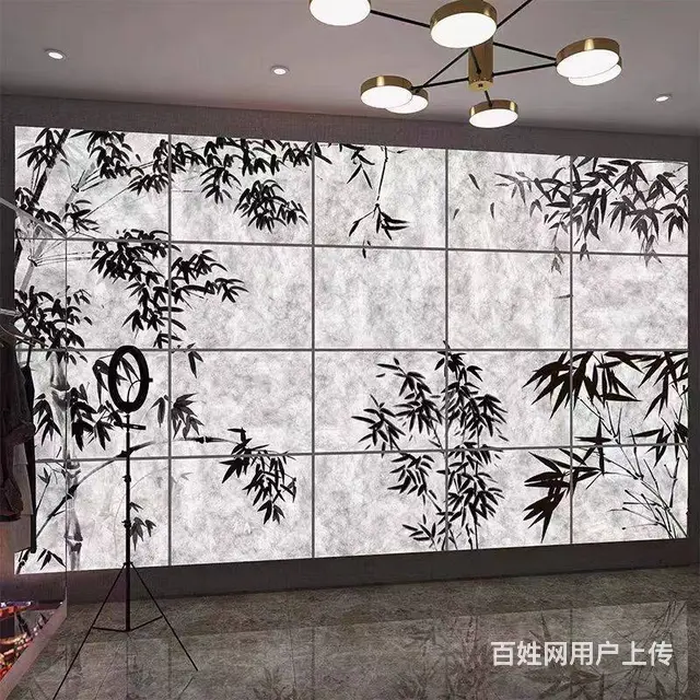 杜邦纸软膜天花透光膜服装展厅上门安装 - 图片 8