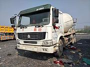 急售二手豪沃搅拌车 大12方国三后八轮 336马力
