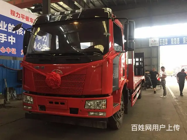 直销解放挖机拖板车 拖120/150挖机平板拖车 - 图片 10