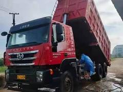 红岩杰师后八轮自卸车 450科索动力