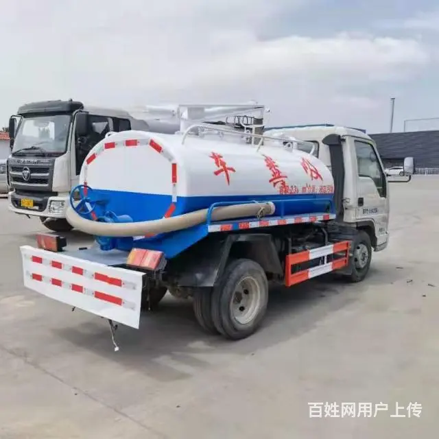 3方吸粪车，三轮抽粪车，农用吸污车，二手改装吸粪车 - 图片 4