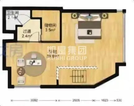 可押一付一 万达广场附近家具家电齐全 拎包入住 - 图片 9
