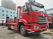 重汽豪翰单桥国六平板拖车 挖机拖车 包上户多少钱