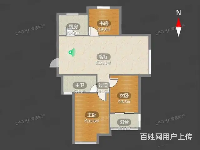 新上精装新装修弘阳广场旁三房凤凰楼层价格美丽 - 图片 9