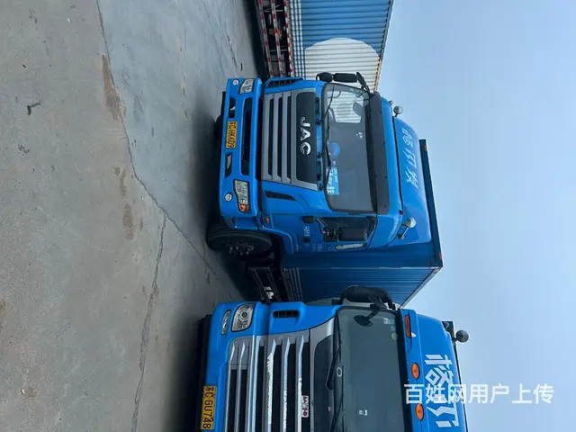 江淮 单桥9.6米厢式货车 国5 - 图片 2