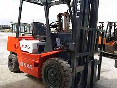合力二手叉车，二手叉车3.5吨升高4.5米