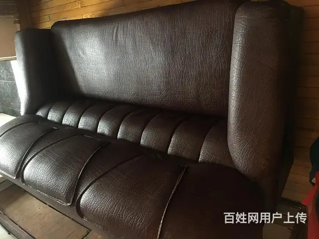 急售真皮沙发 - 图片