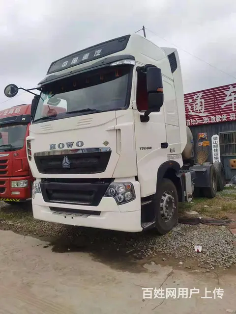 二手豪沃燃气车 430马力双驱轻体 国五燃气牵引车 - 图片 4