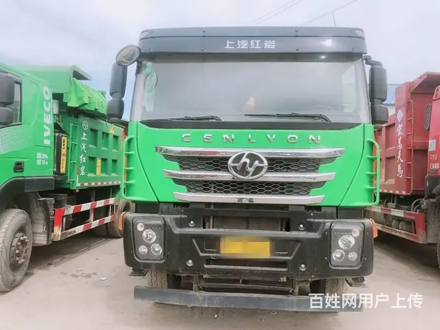 多台19年6月国五红岩杰狮后八轮自卸车390马力 - 图片 5