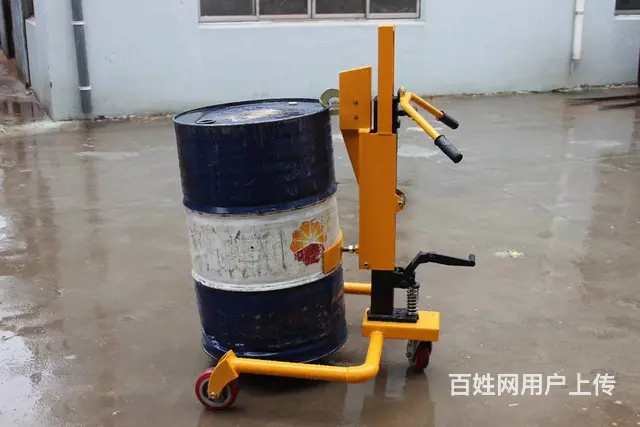 油桶倒料车油桶夹具油桶堆高车液压油桶搬运车咬嘴油桶 - 图片 4