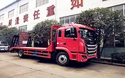 朔州平板车 拖6吨-40吨挖机的平板拖车直销厂家