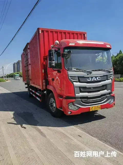特价转让个人二手江淮7.8米厢式货车220马力 - 图片 1