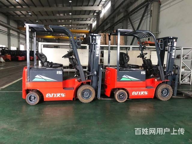 9成新举高3米4米合力电动叉车，个人二手叉车转让的图片