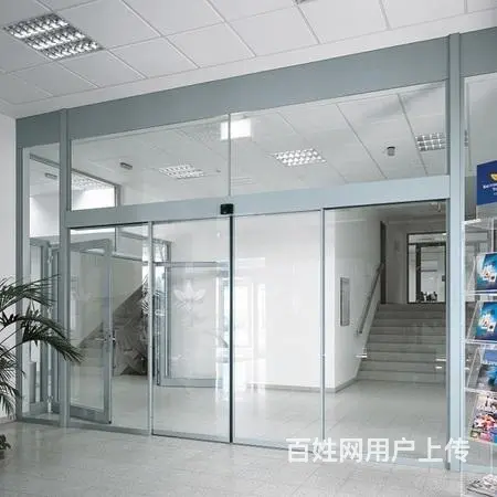 青白江区感应玻璃自动门，青白江区感应快速门，青白江区好的感应 - 图片 3