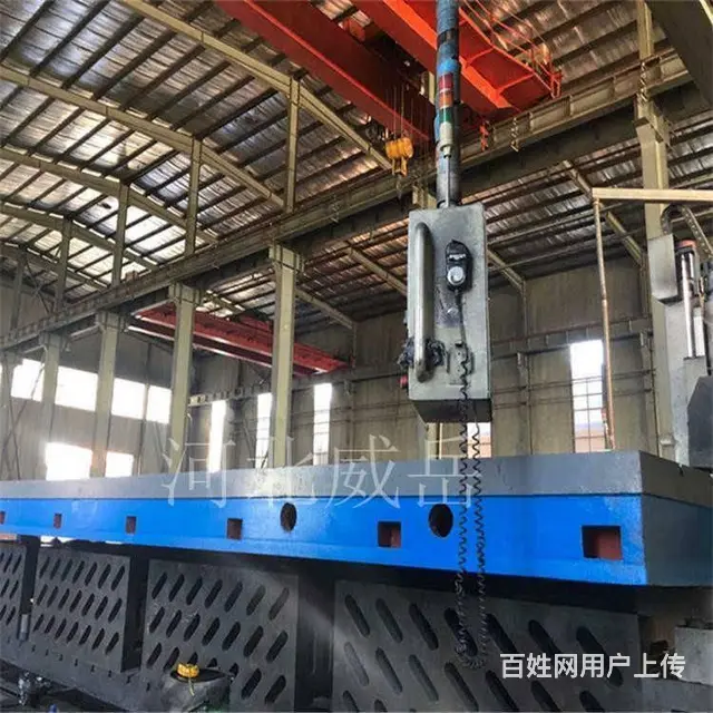解说铸铁电机测试平台的刮铲工艺细则 - 图片