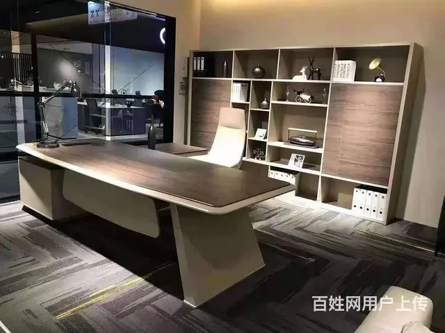 低价直销！全新！办公屏风卡位、大班台、主管台 - 图片 1