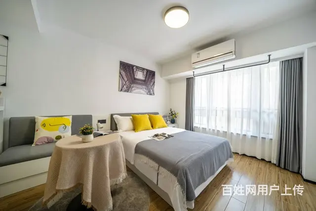 城家铱工场高端人才公寓 公寓1厅 精装修 - 图片 1