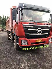 5台19年全手续欧曼GTL后八轮自卸车，大箱6米2