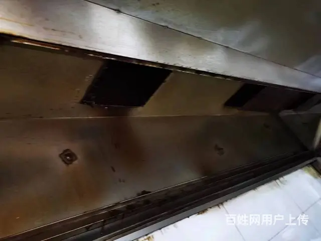 昆山淀山湖会所酒店大型油烟机清洗 - 图片 4