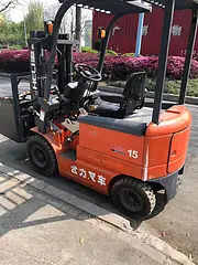 二手合力1.5吨全电动叉车仓储专用环保二手叉车