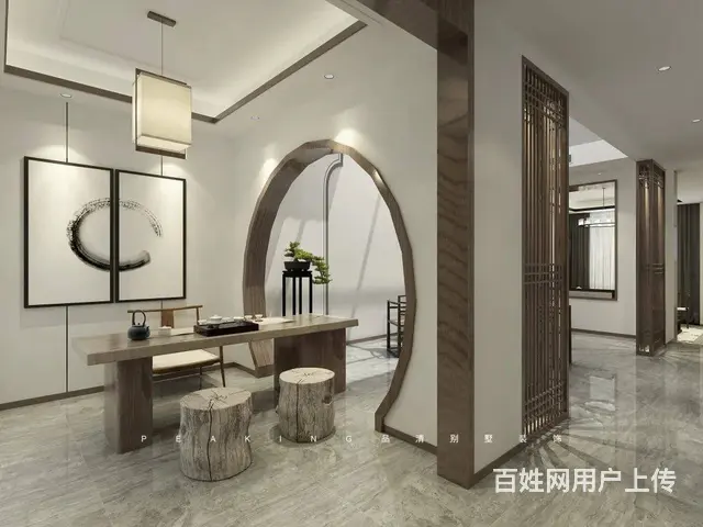 别墅装修 | 575㎡新中式风格案例赏析 - 图片 4