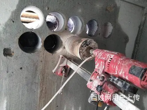 吴江松陵专业打孔钻孔师傅 穿墙孔 排气孔 空调孔 - 图片 1