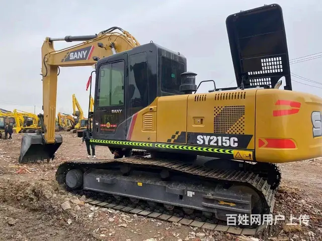 出售二手挖掘机三一215-10手续齐全质保两年包送 - 图片 1