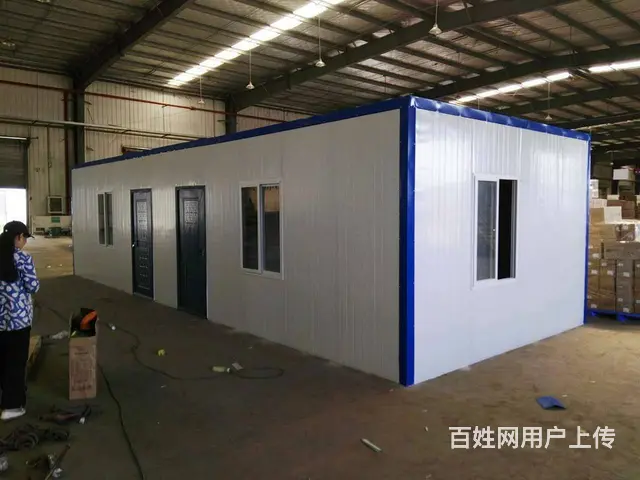 彩钢防火板隔断隔墙 彩钢夹心板吊顶 彩钢活动板房 - 图片 2
