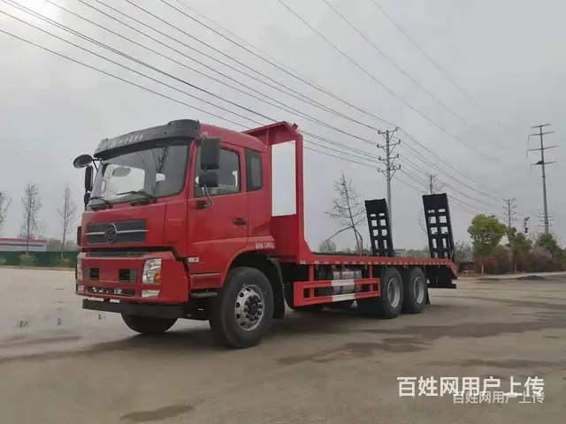 板长7米8拖板车 挖机平板车 性价比高 - 图片 1