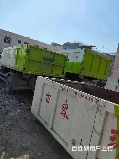 垃圾清运，垃圾船，建筑垃圾， - 图片