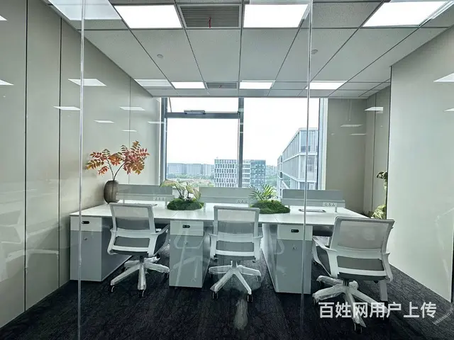 德信中心彭埠地铁口，精装带家具，70方-328方都有 - 图片 5