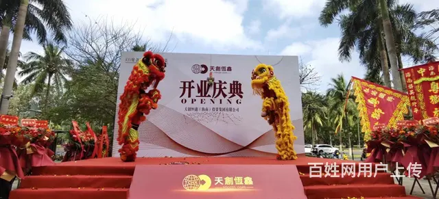 海口开业庆典舞龙舞狮点睛开业舞狮表演活动 - 图片 2