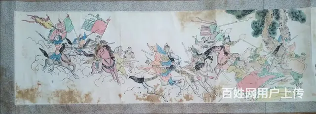 古画：岳飞抗金图 - 图片 2