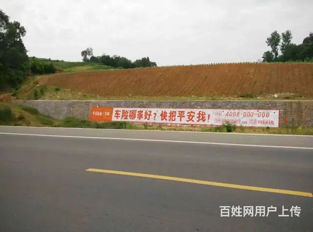 宿迁路墙广告,手机通讯墙体广告喷绘,文化围墙彩绘 - 图片 4