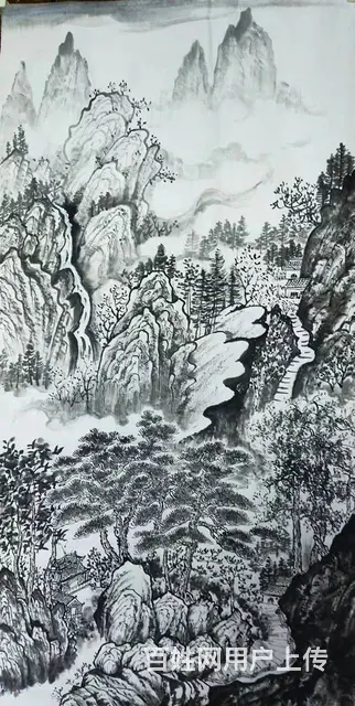 纯手工绘制中国山水画专售 2022 05 22 - 图片 3