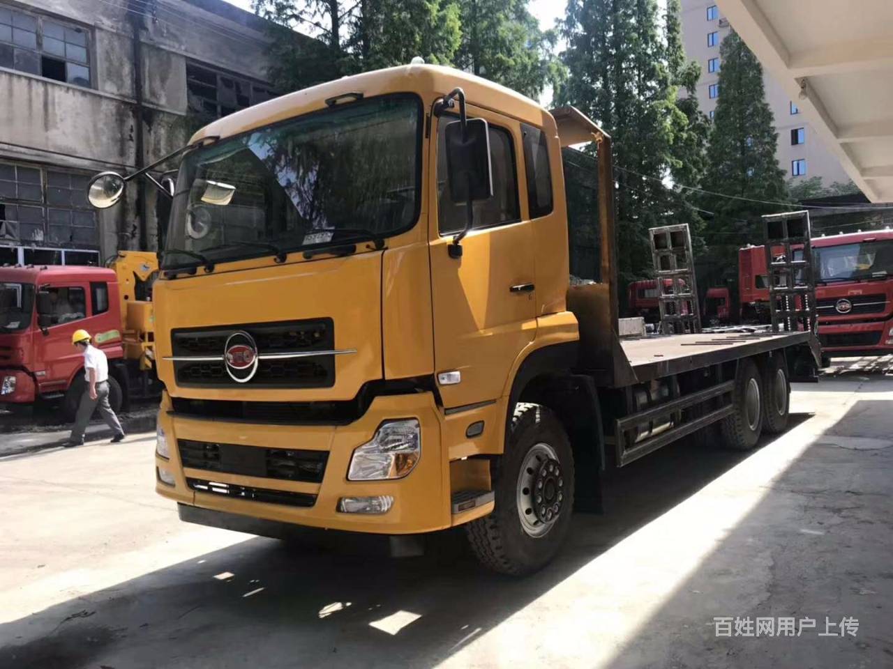 东风福德10吨平板车国五现车 特大促销可分期付款