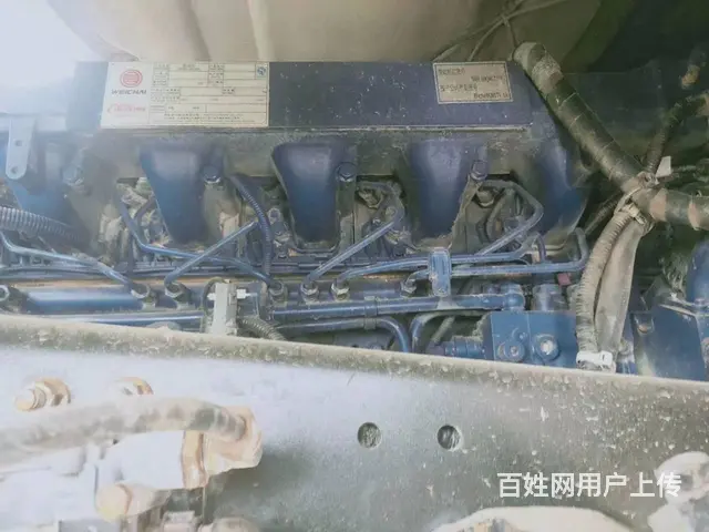 18年二手欧曼后八轮自卸车5.8米大箱，带自动篷布 - 图片 7