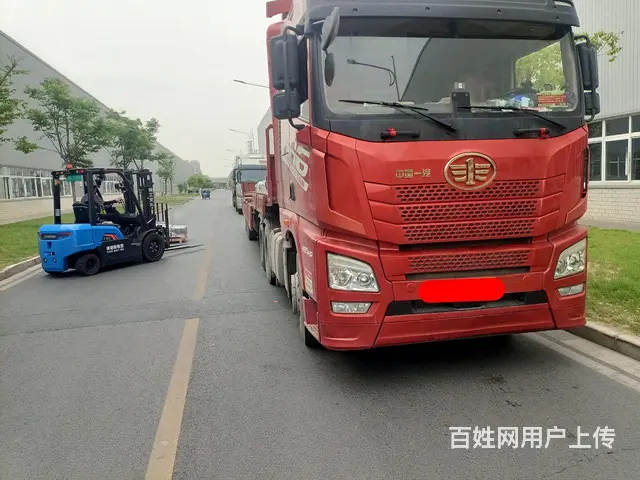解放 半挂车 栏板式 国5 - 图片 1