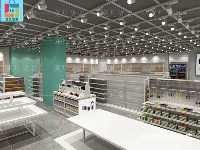 铜川十元店展示架展厅可看-莫凡货架免费设计效果图 - 图片 3