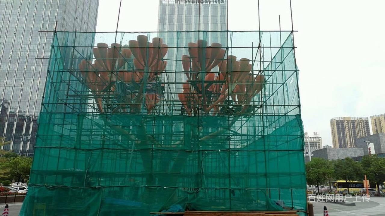 常平厂房装修搭架子搭竹架搭排山搭钢管架