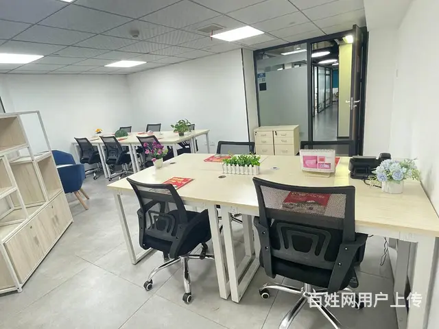 物业直租，拎包办公，1加1格局6至10人带老板间，创业分公司 - 图片 5