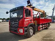 T5单排6.1米货箱随车吊 分期上户一条龙全国联保