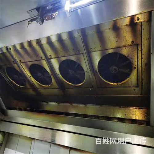 苏州昆山陆家单位厨房餐饮公司食堂油烟机清洗 - 图片 5