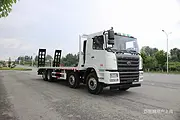 华菱重卡四桥40吨挖机拖车 可分期付款