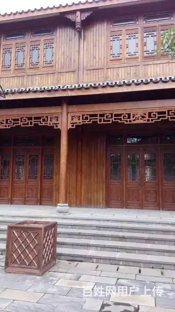 四川成都仿古门窗中式花格门实木雕花 - 图片 1