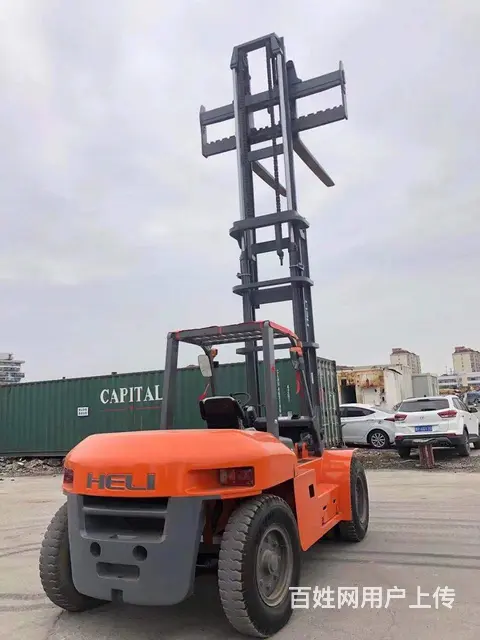 出售合力10吨叉车1台，集装箱叉车 - 图片 7