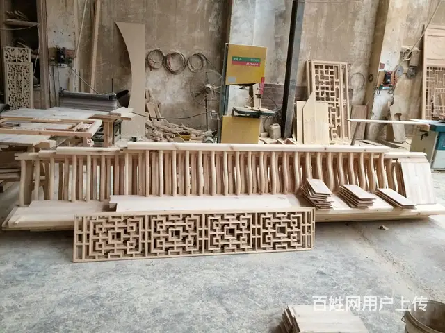 陕西西安实木美人靠中式吴王靠厂家 - 图片 9